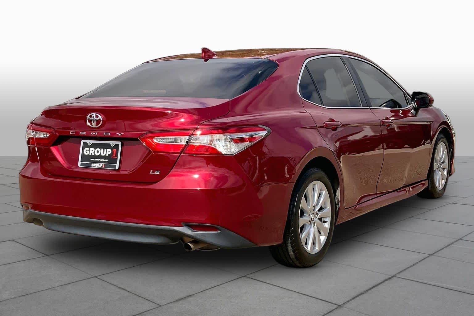 Certified Used 2020 Ruby Flare Pearl Toyota LE image 13