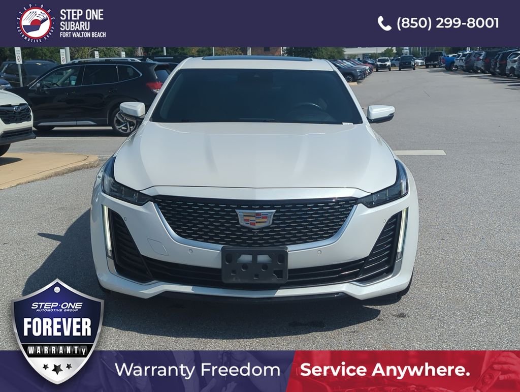 Used 2023 White Cadillac Premium Luxury image 10