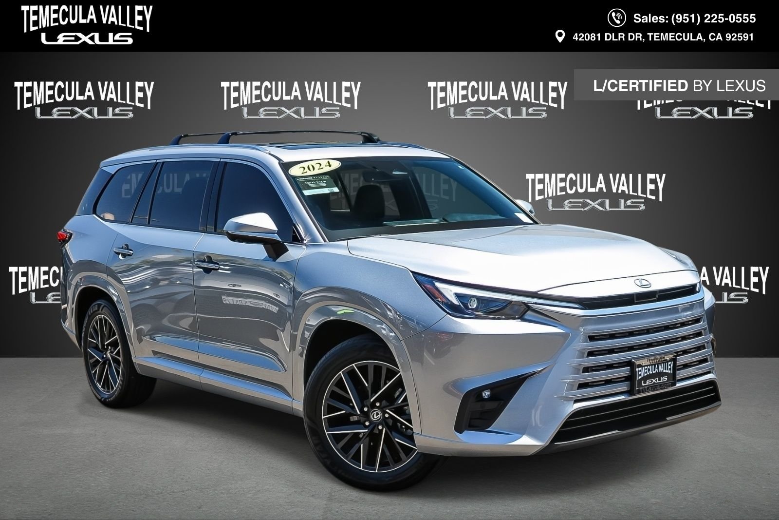 Certified Used 2024 Silver Lexus 350 Premium image 1
