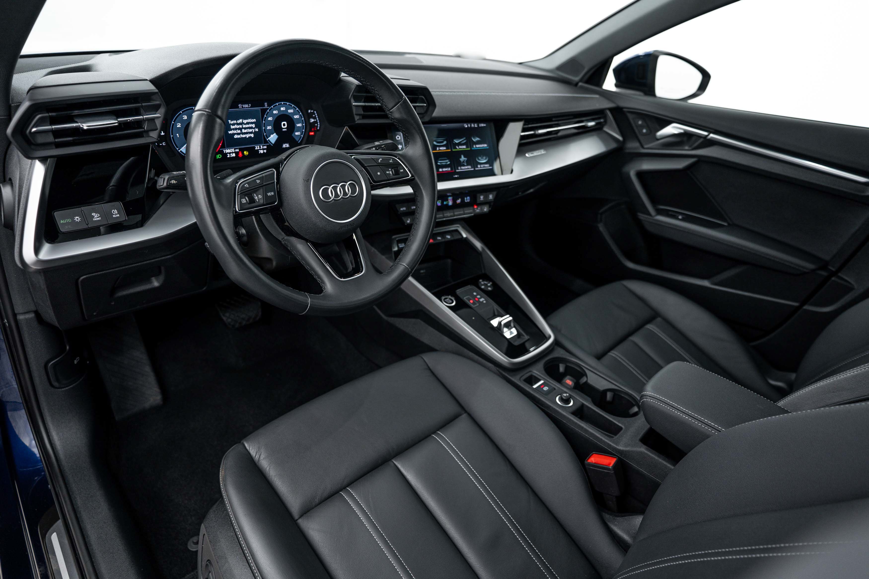 Certified Used 2024 Navarra Blue Metallic Audi Premium image 8
