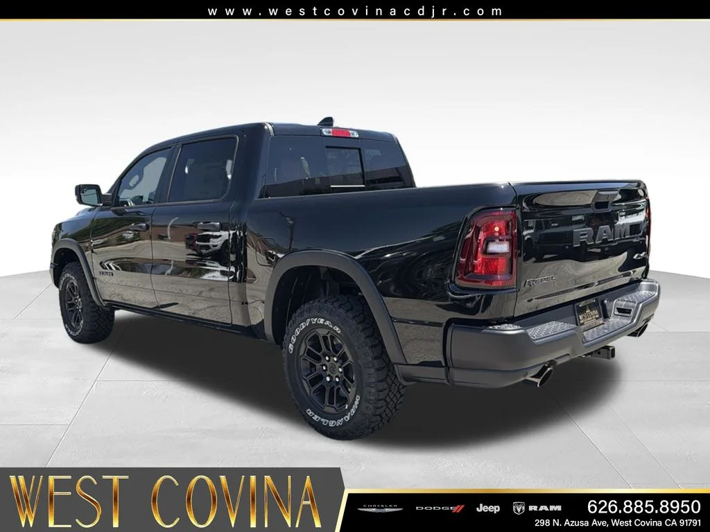 New 2026 Diamond Black Crystal Pearl-Coat Exterior Paint RAM Rebel image 11