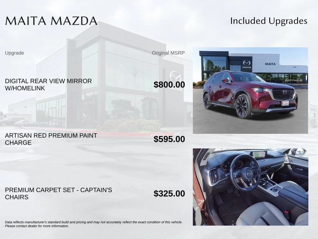 Certified Used 2024 Artisan Red Premium Mazda Premium image 7