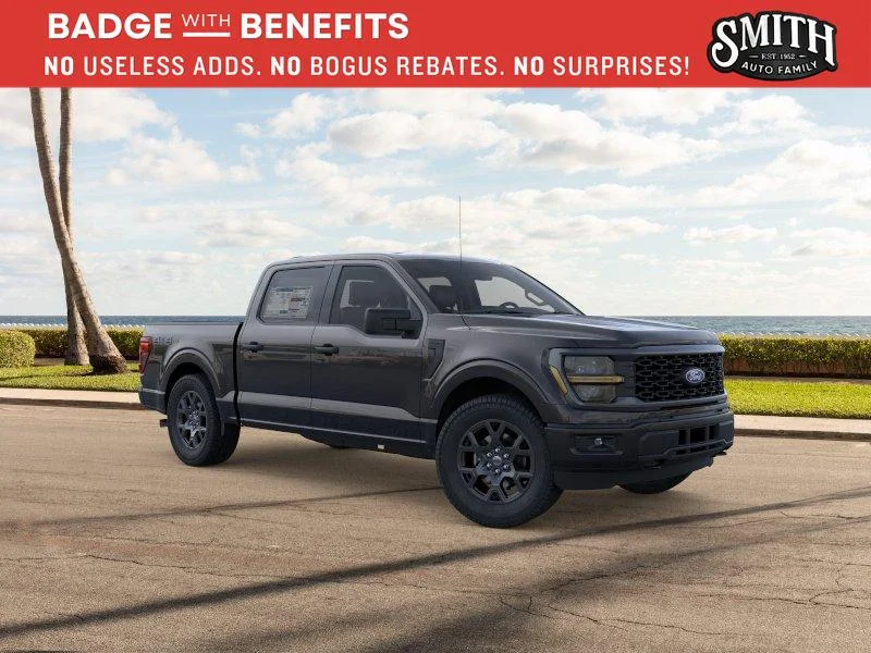 New 2026 Agate Black Metallic Ford STX® image 8