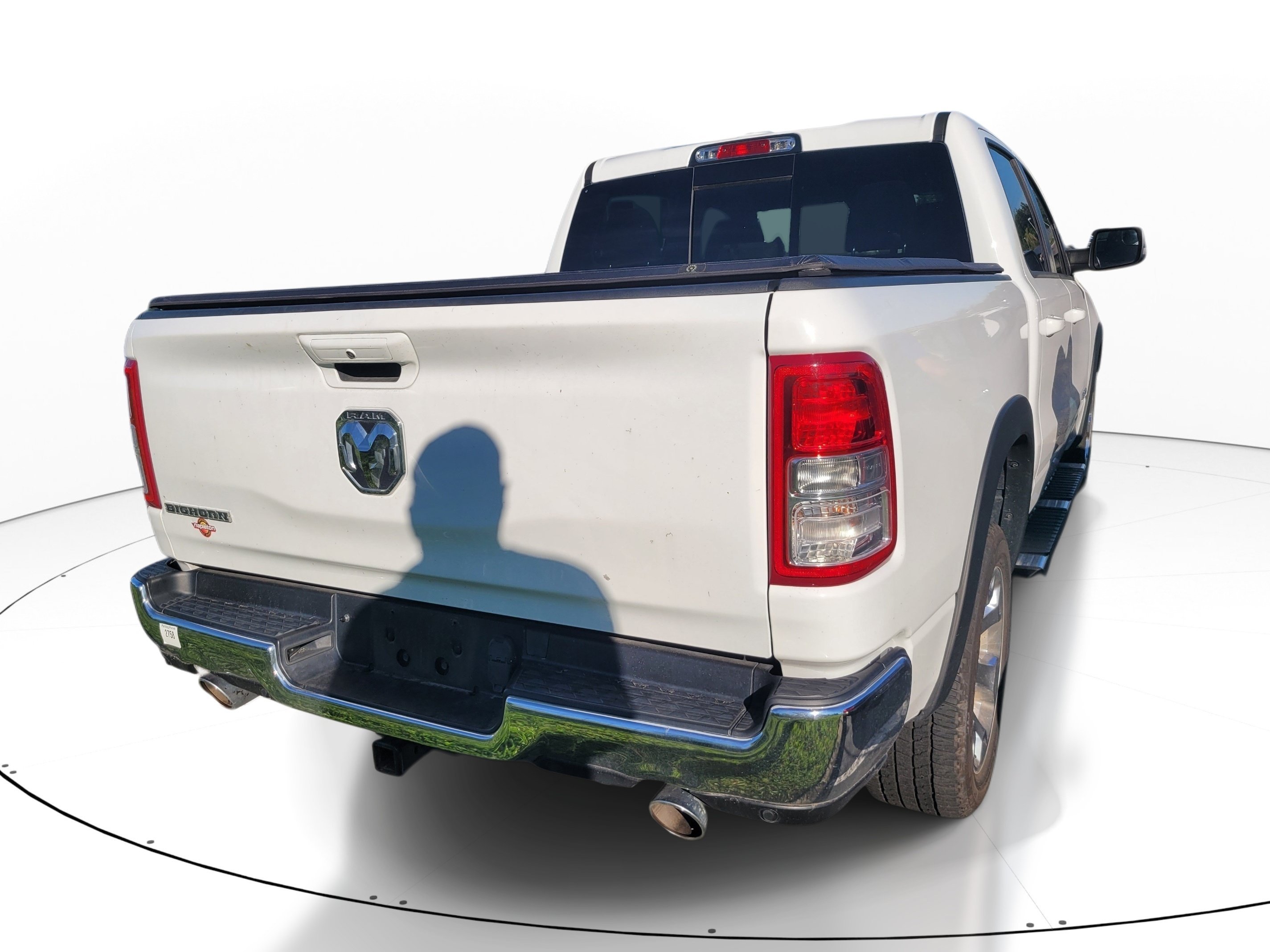 Used 2022 Bright White Clearcoat Ram Big Horn image 4