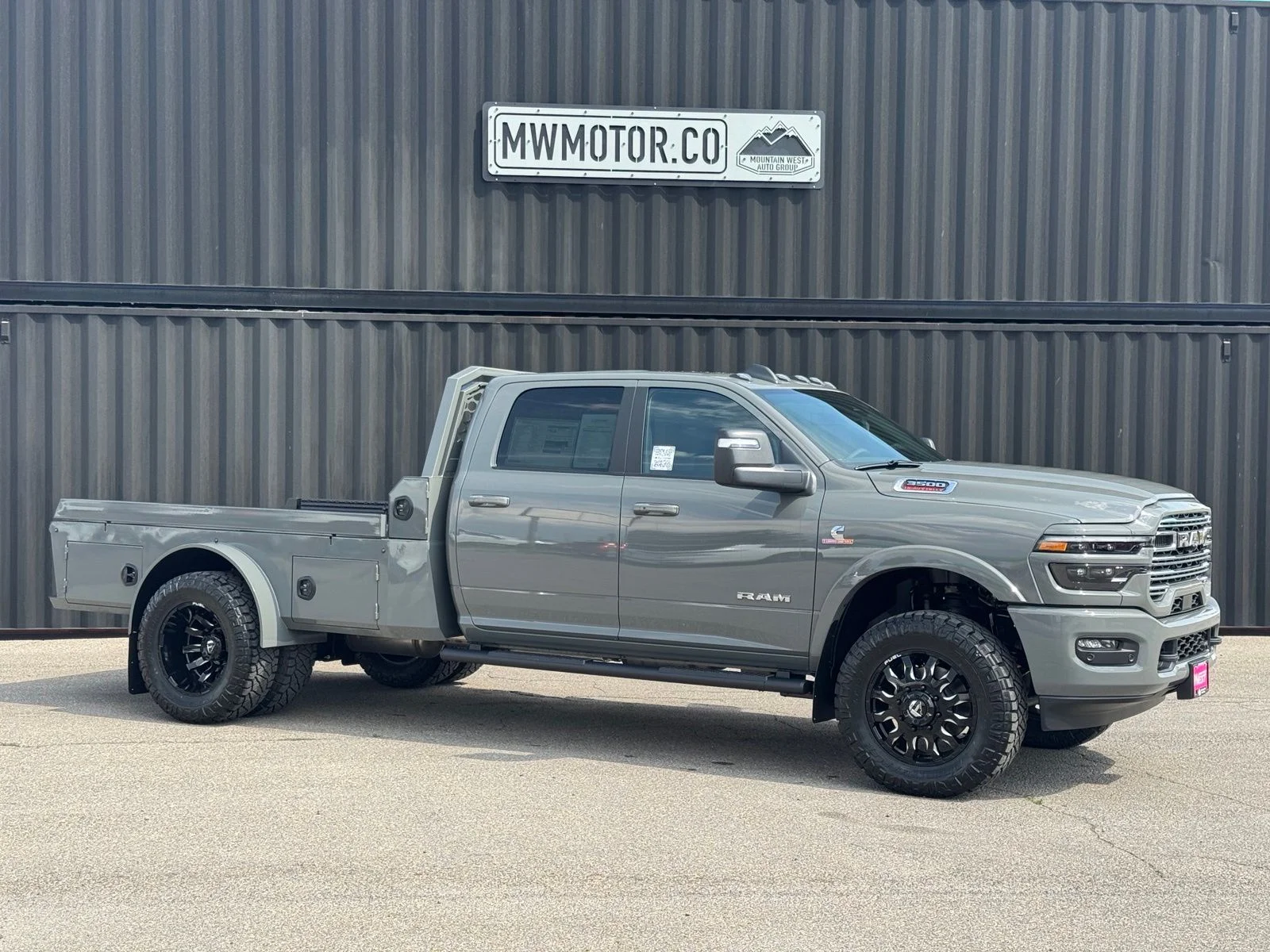 New 2026 Ceramic Gray Clearcoat RAM Laramie image 1