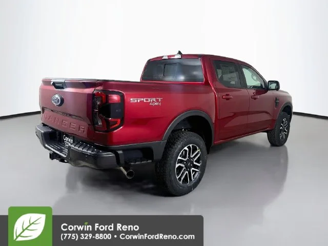 New 2026 Ruby Red Metallic Tinted Clearcoat Ford Lariat image 7