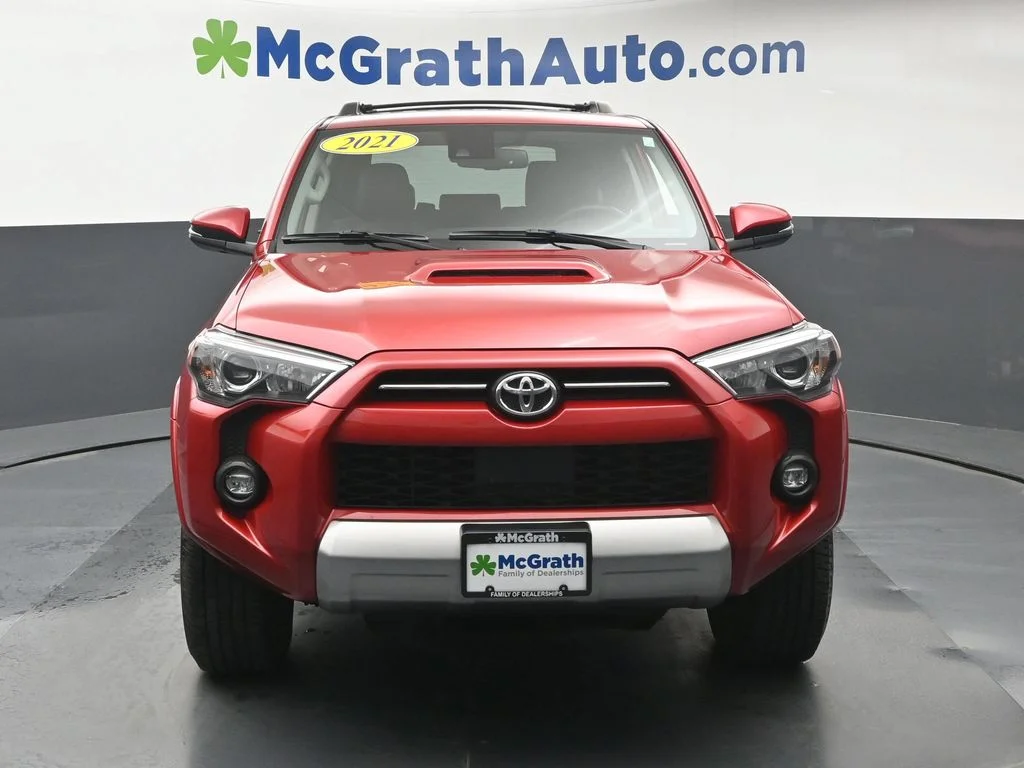 Certified Used 2021 Red Toyota TRD Off-Road Premium image 6