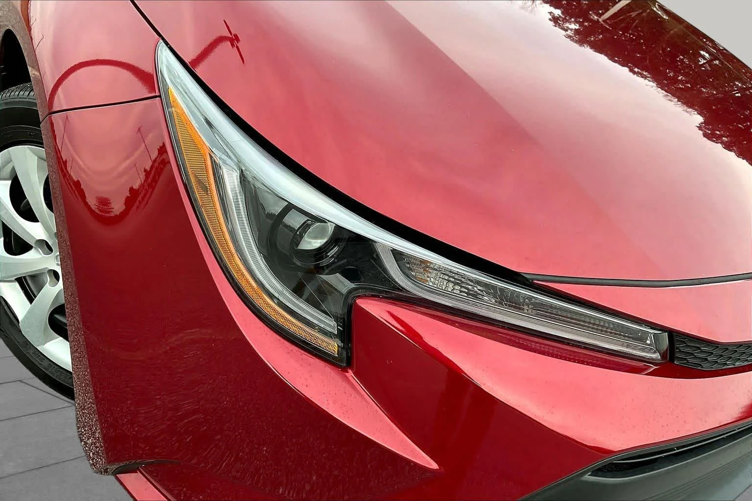 Used 2024 Ruby Flare Pearl Toyota LE image 27