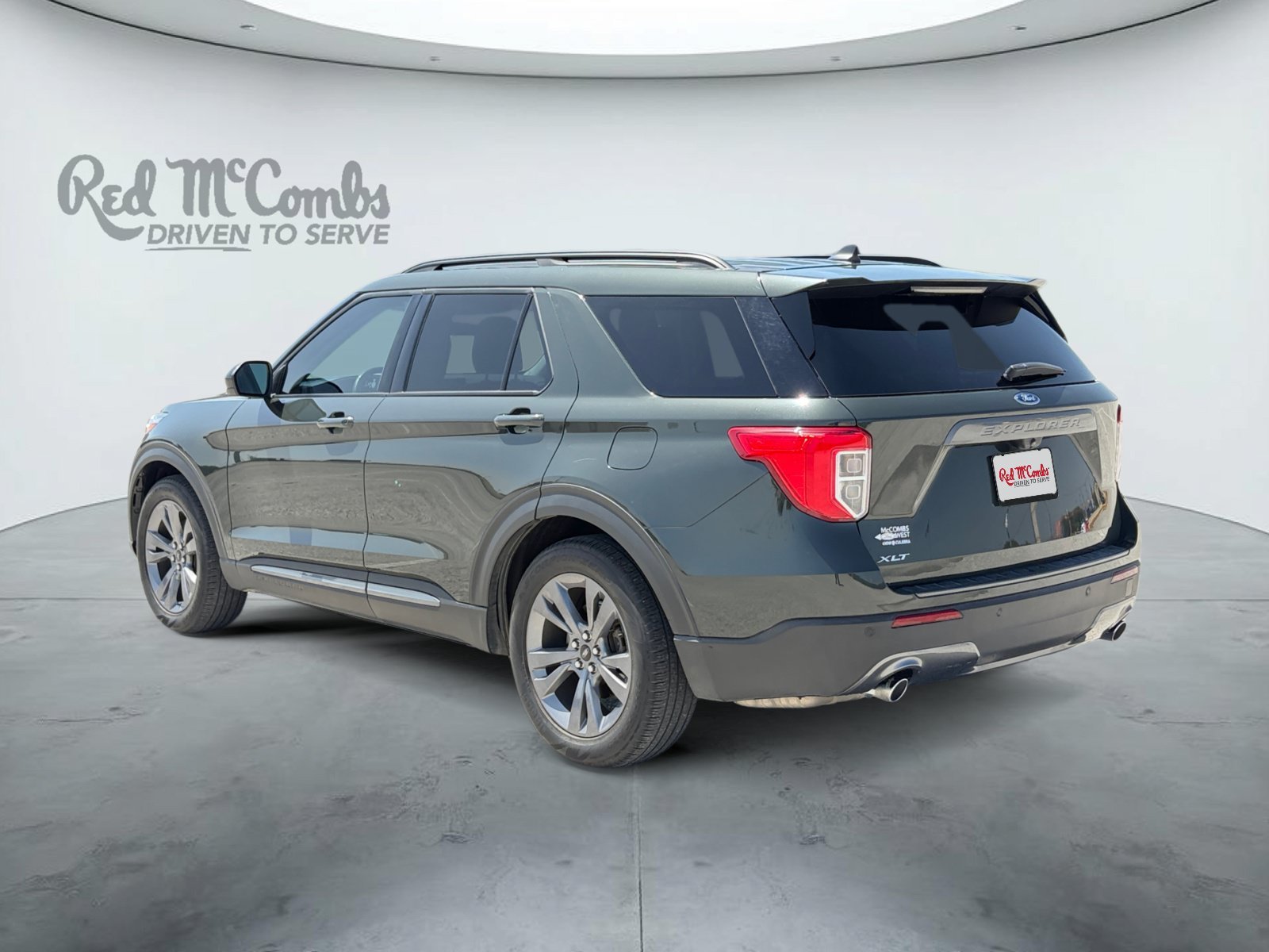 Used 2022 Forged Green Metallic Ford XLT image 7