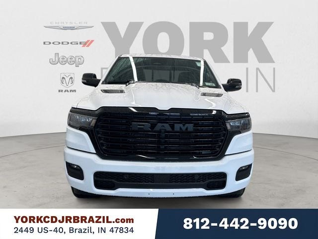 New 2026 Bright White Clear-Coat Exterior Paint RAM Laramie image 8