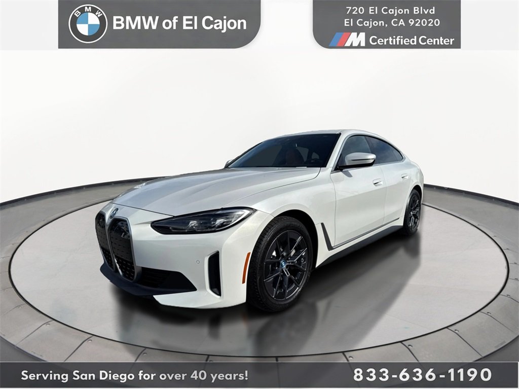 Certified 2023 BMW i4 35 with VIN WBY43AW03PFP40587 for sale in El Cajon, CA