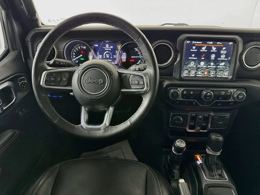 Used 2023 Gray Jeep Sahara 4xe image 28