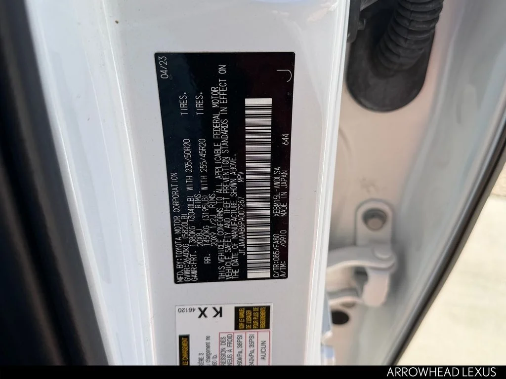 Certified Used 2023 White Lexus 450e Luxury image 29