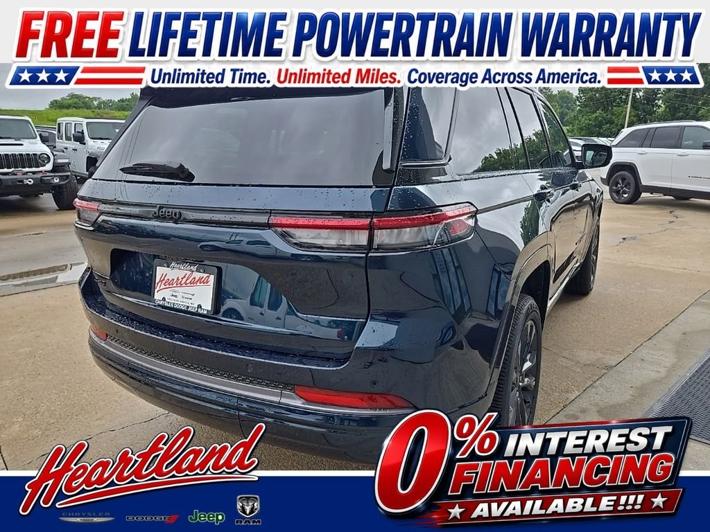 New 2026 Fathom Blue Pearl-Coat Exterior Paint Jeep Limited Reserve image 11