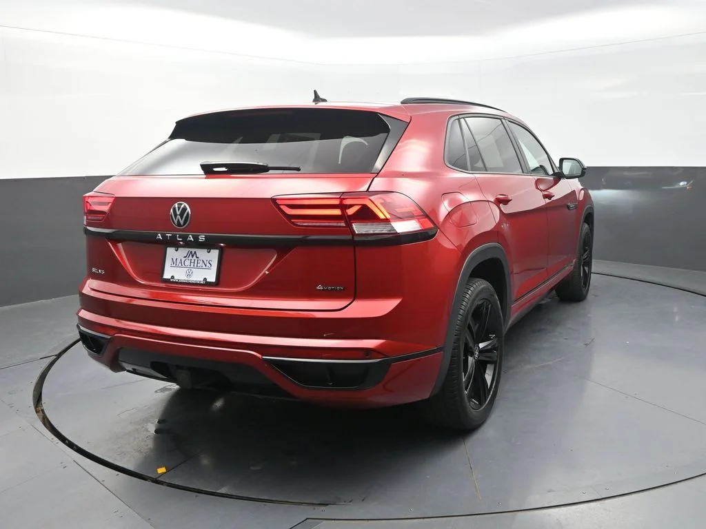 Used 2023 Blue Volkswagen 3.6L V6 SEL R-Line image 9