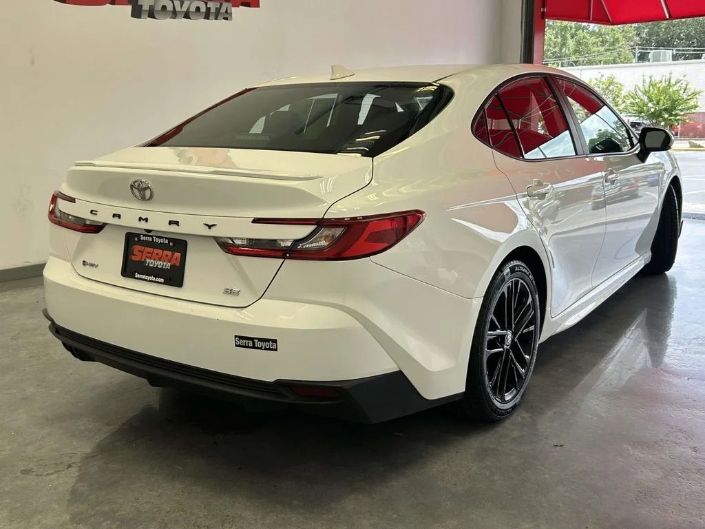 Certified Used 2025 White Toyota SE image 3