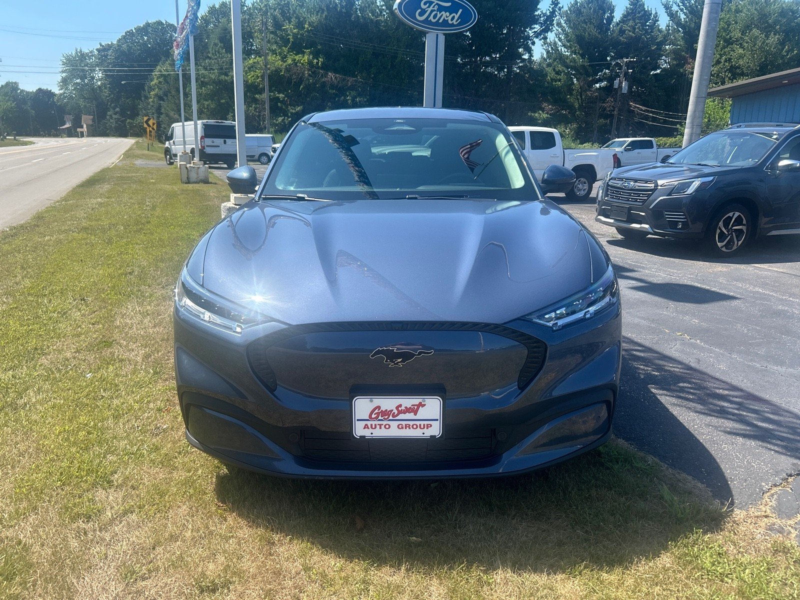 Used 2021 Ford Mustang Mach-E Select AWD with VIN 3FMTK1SS6MMA35443 for sale in North Kingsville, OH