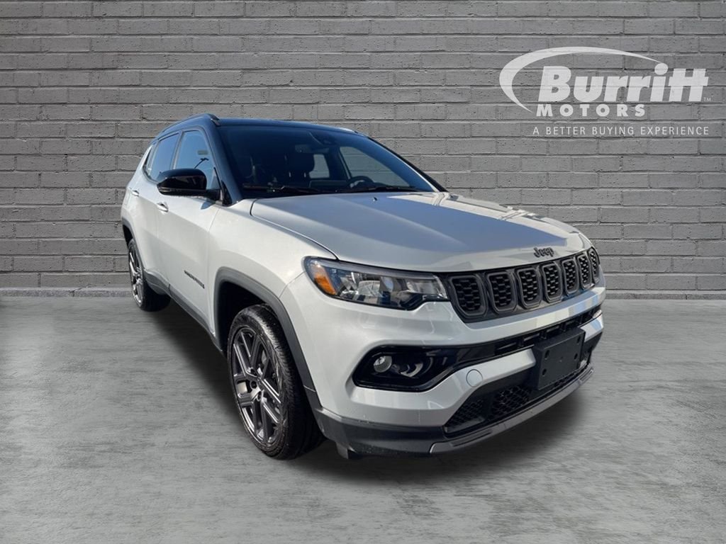 New 2026 Silver Zynith Metallic Clear-Coat Exterior Paint Jeep Limited image 1