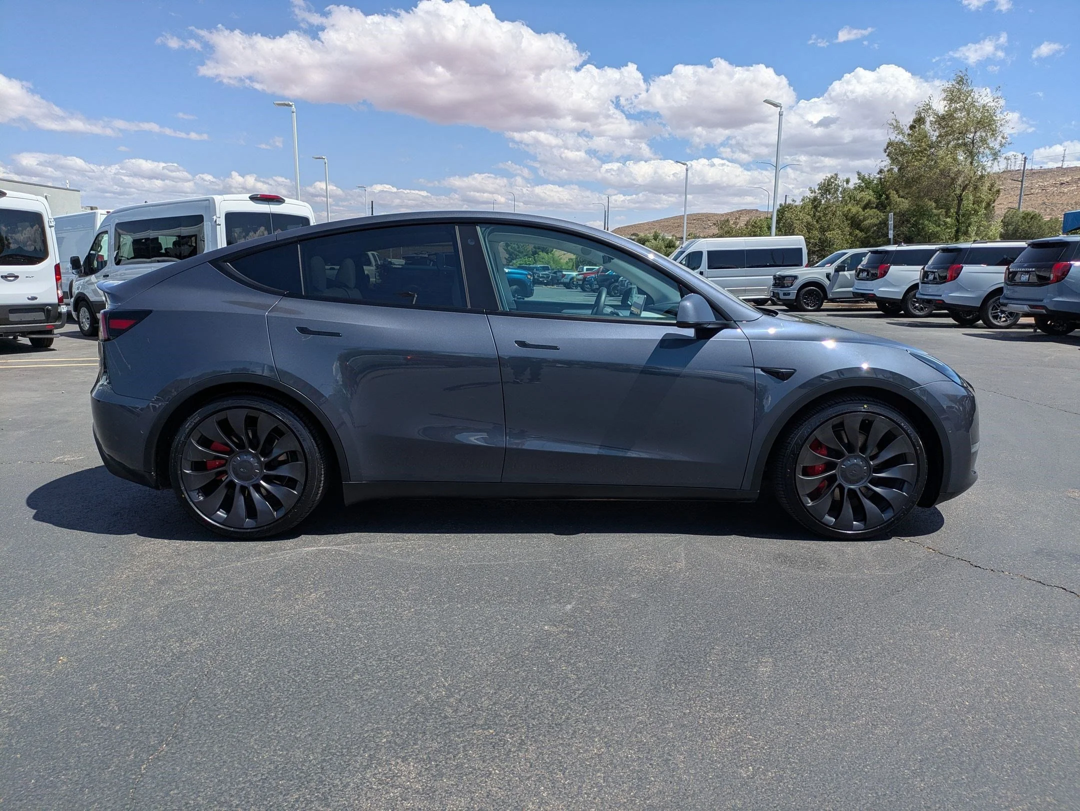 Certified 2022 Tesla Model Y Performance with VIN 7SAYGDEF8NF543448 for sale in St. George, UT