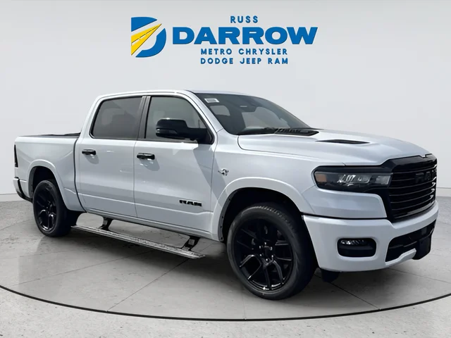 New 2026 Ivory White Tri-Coat Pearl-Coat Exterior Paint RAM Laramie image 7