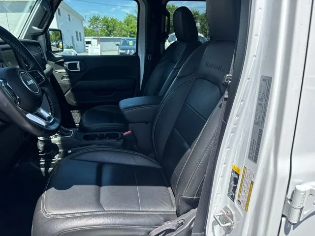 Used 2023 White Jeep Sahara 4xe image 8