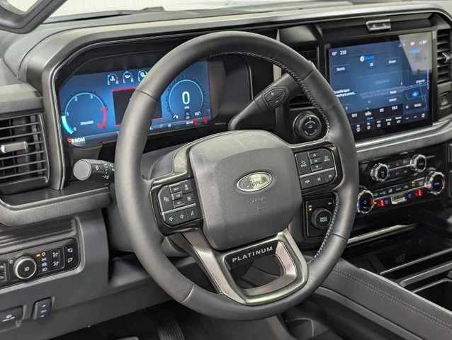 New 2026 Glacier Gray Metallic Tri-Coat Ford F-350® Platinum® image 53