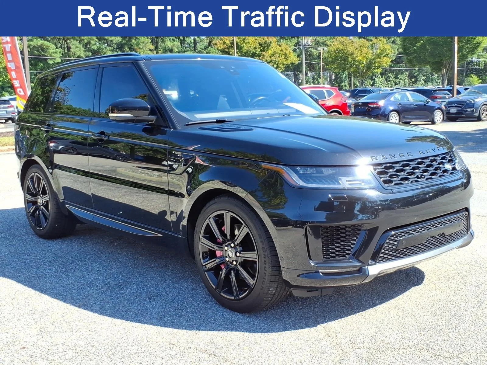Used 2021 Santorini Black Metallic Land Rover HSE Silver Edition image 5