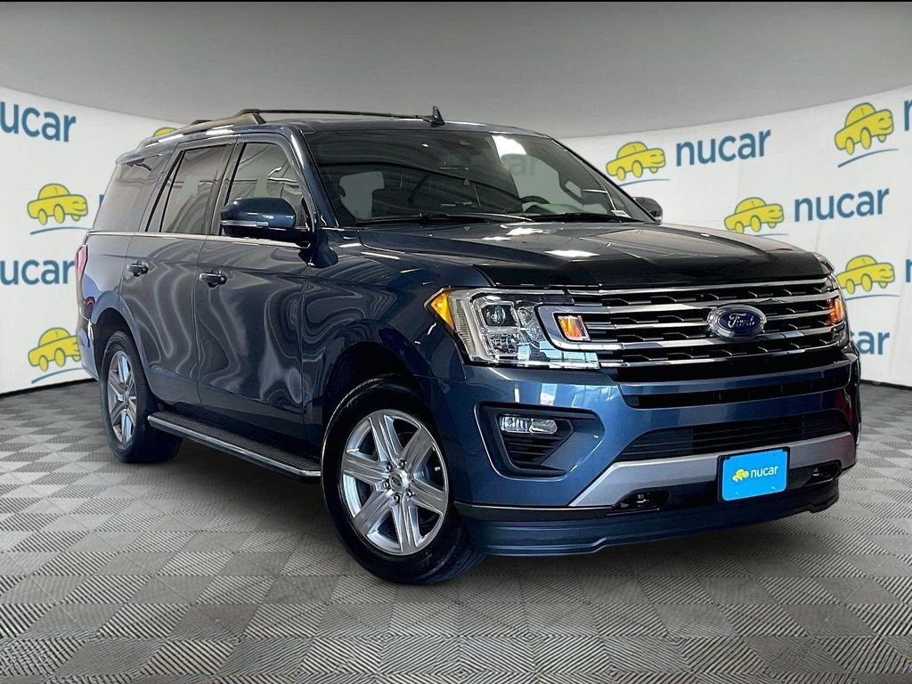 Used 2019 Blue Ford XLT image 1