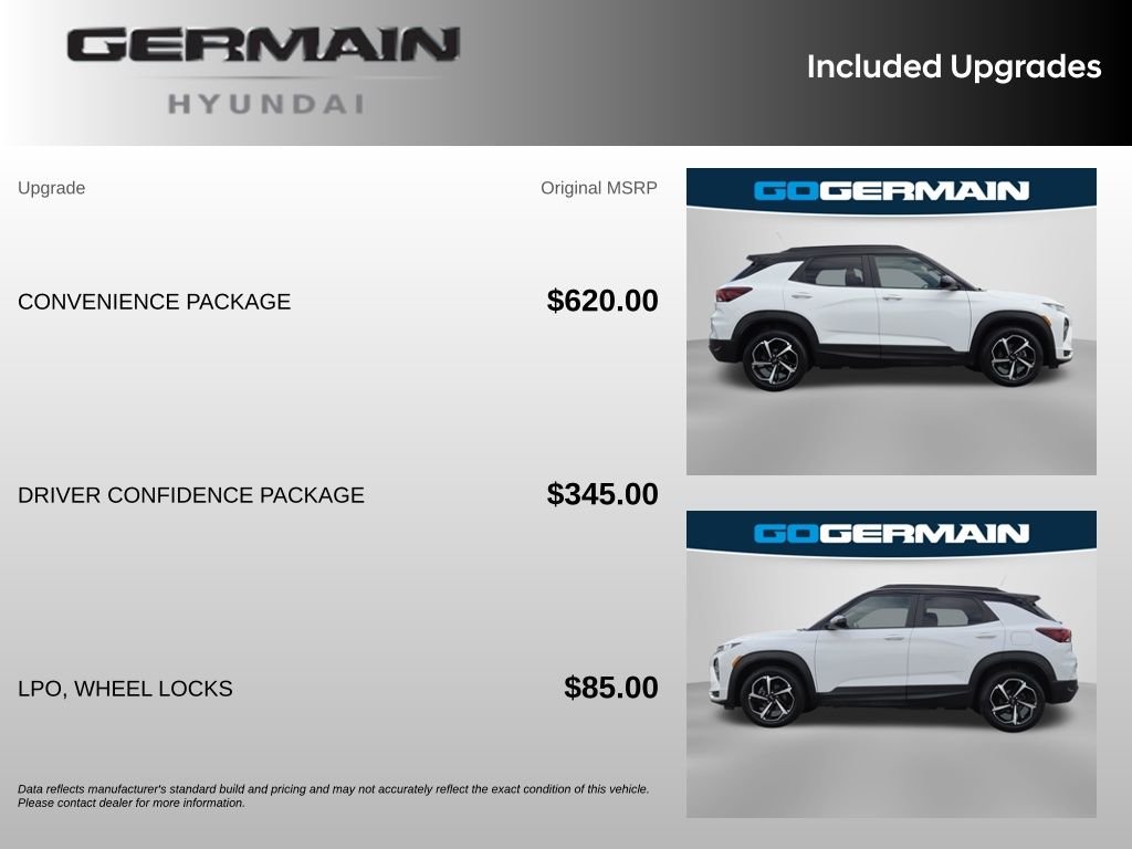 Used 2021 White Chevrolet RS image 35