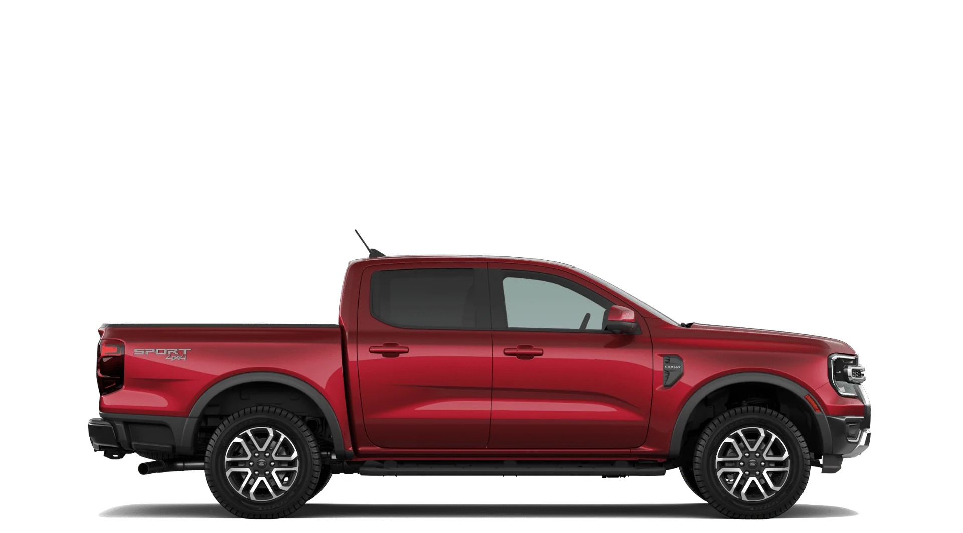 New 2026 Ruby Red Metallic Tinted Clearcoat Ford Lariat® image 5