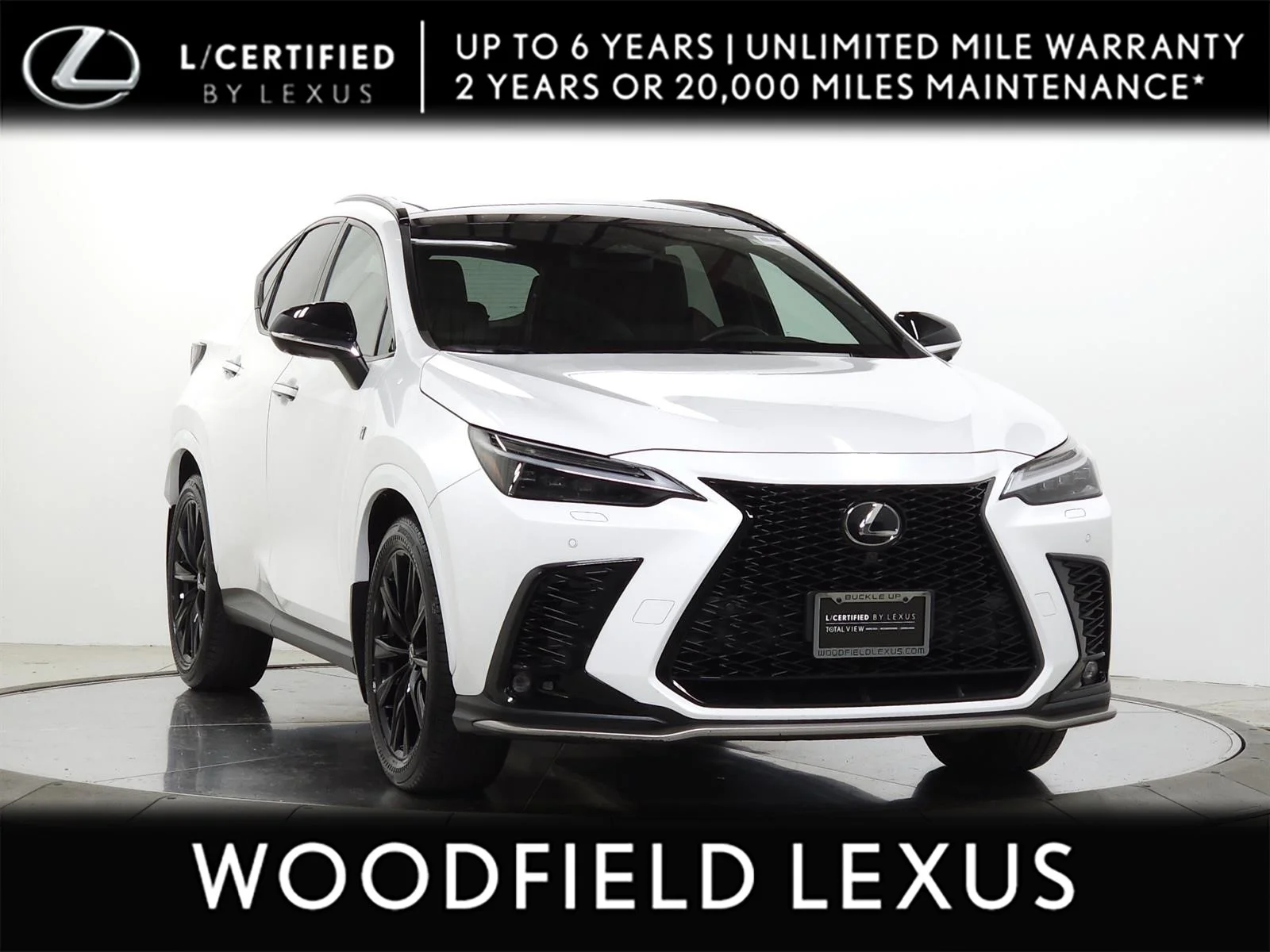 Certified Used 2024 Ultra White 083 Lexus F SPORT Handling image 1