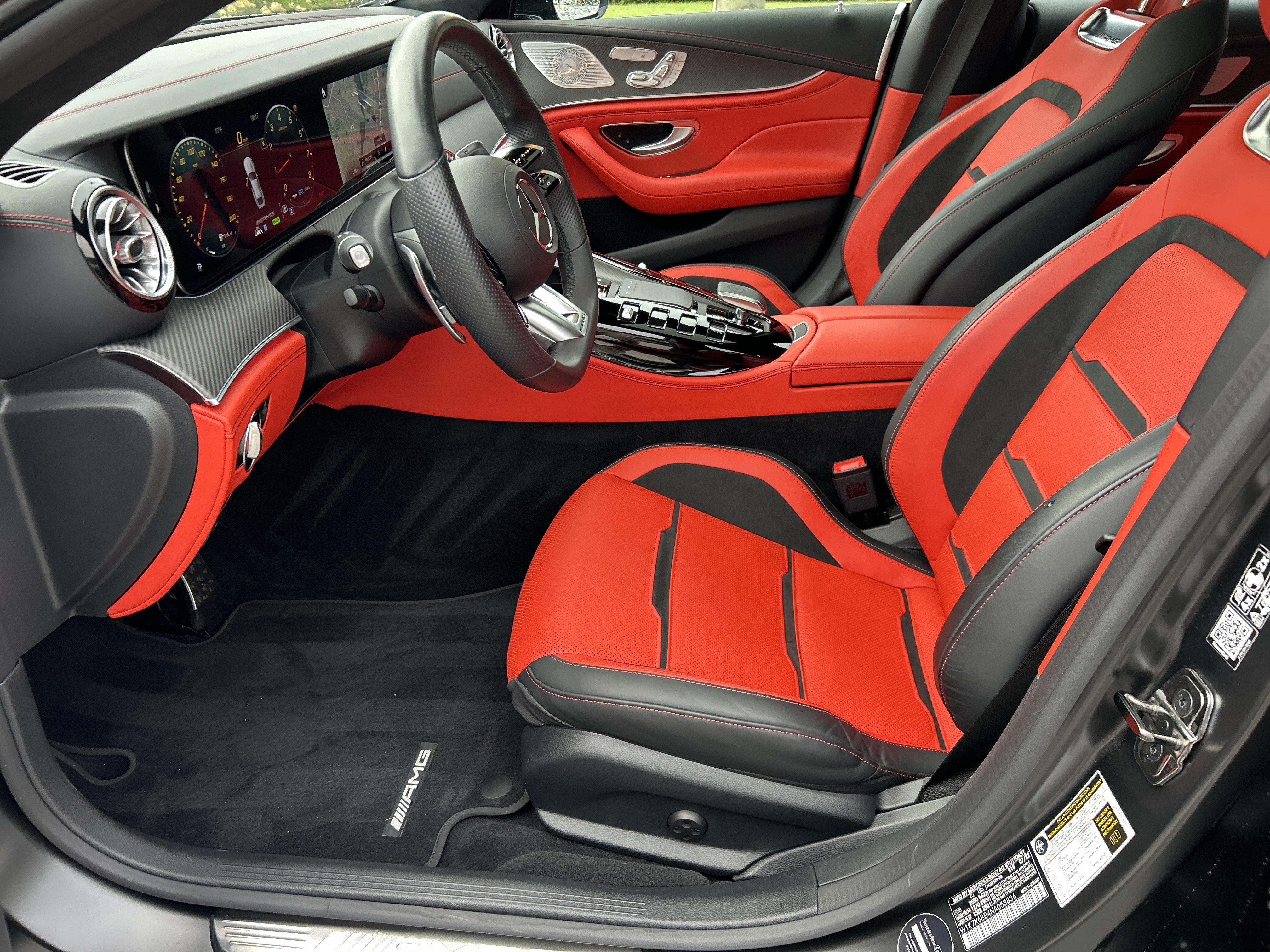 Certified Used 2022 MANUFAKTUR Graphite Grey Magno Mercedes-Benz AMG® GT 53 4-Door Coupe image 23
