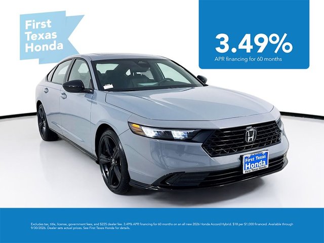 2026 Honda Accord Hybrid Sport-L