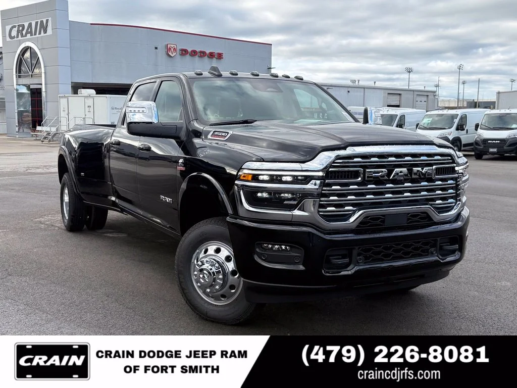New 2026 Diamond Black Crystal Pearl-Coat Exterior Paint RAM Limited image 1