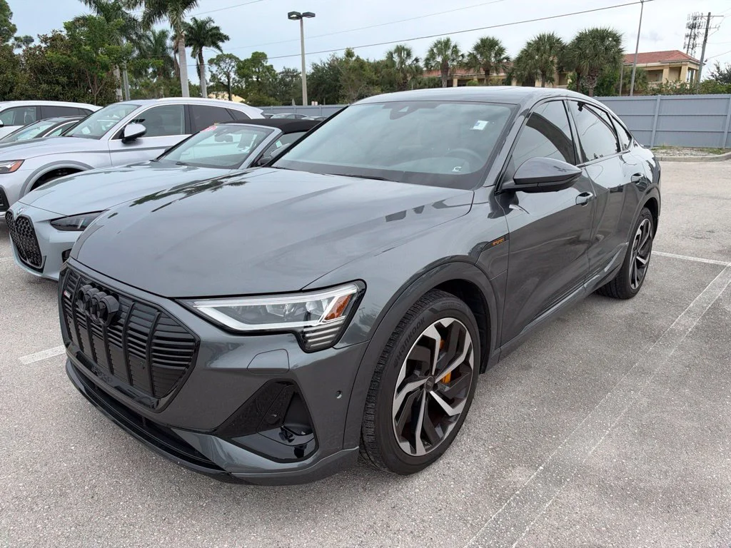 Certified Used 2023 Gray Audi S line Premium Plus image 2