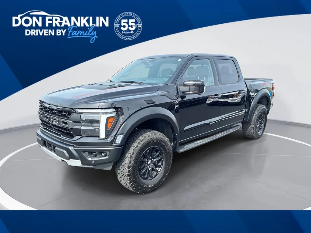 Used 2025 Black Ford Raptor image 1
