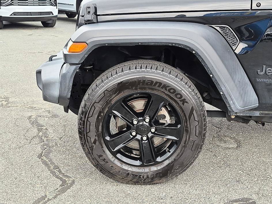 Used 2021 Black Clearcoat Jeep Unlimited Sport Altitude image 10