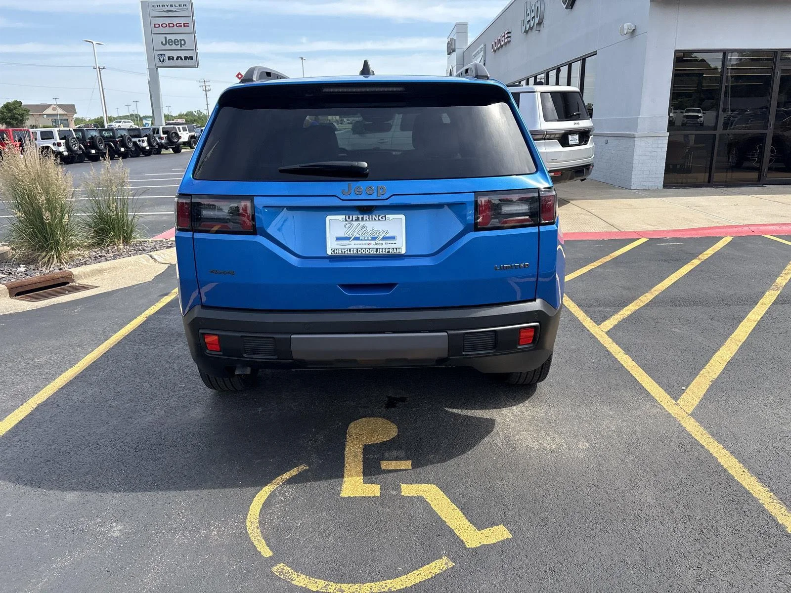 New 2026 Hydro Blue Pearlcoat Jeep Limited image 6