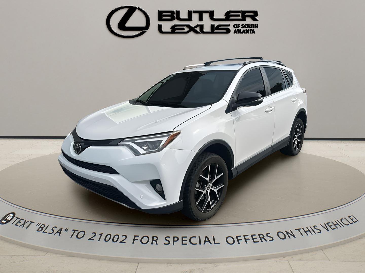 Used 2017 Super White Toyota SE image 1