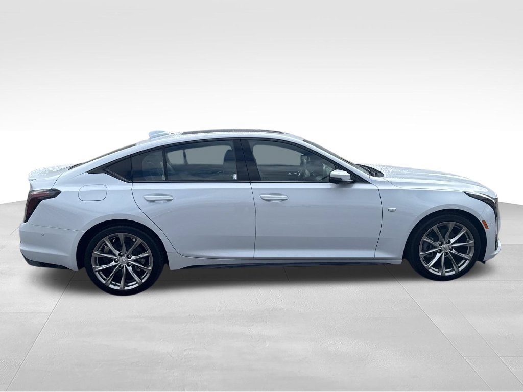 New 2026 Vibrant White Tricoat Cadillac Sport image 6