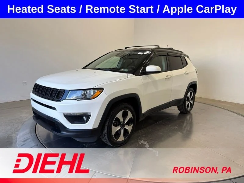 Used 2018 White Jeep Latitude image 3