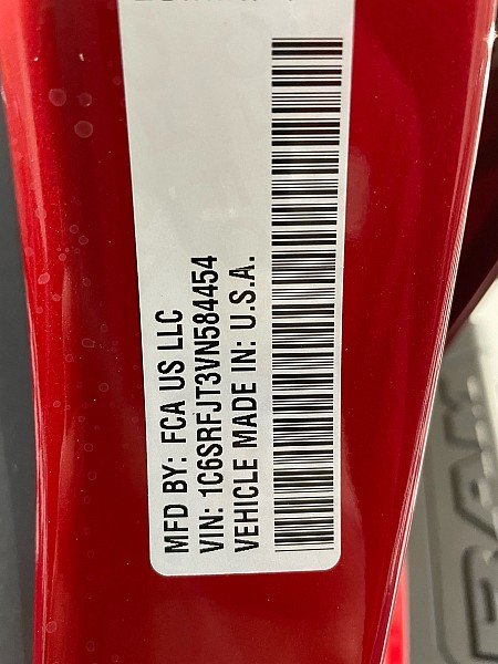 New 2027 Molten Red Pearl-Coat Exterior Paint RAM Laramie Crew Cab 5