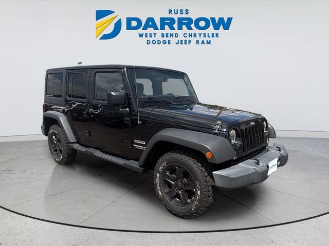 Used 2017 Black Jeep Unlimited Sport image 7
