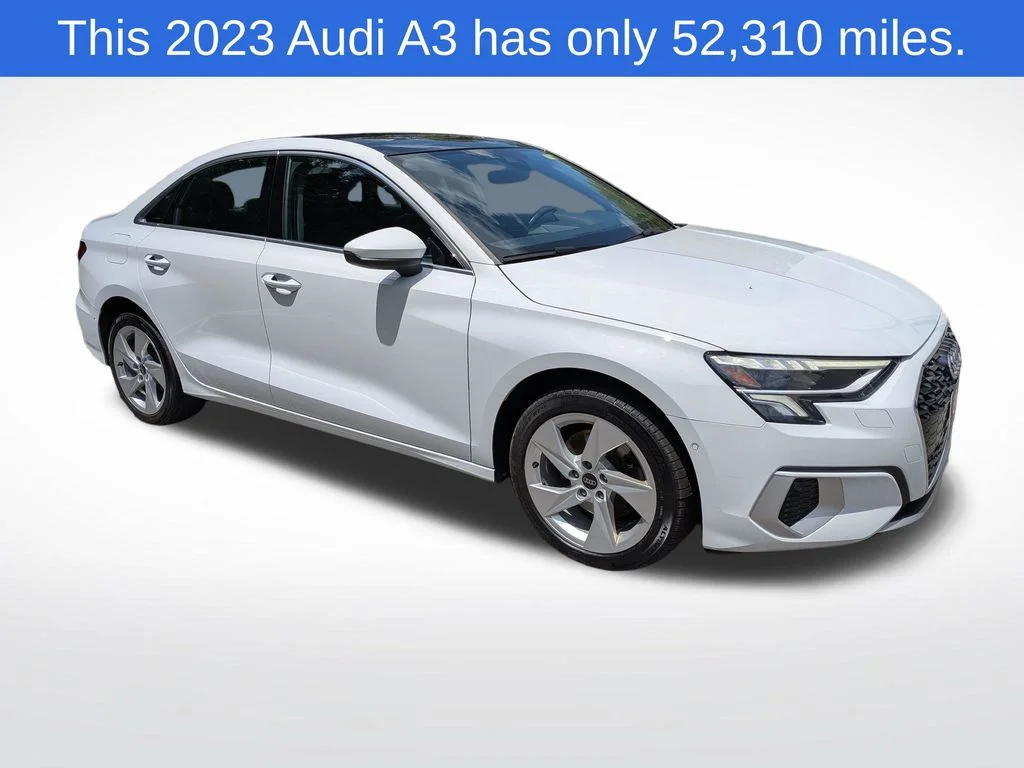 Used 2023 White Audi 40 Premium image 1