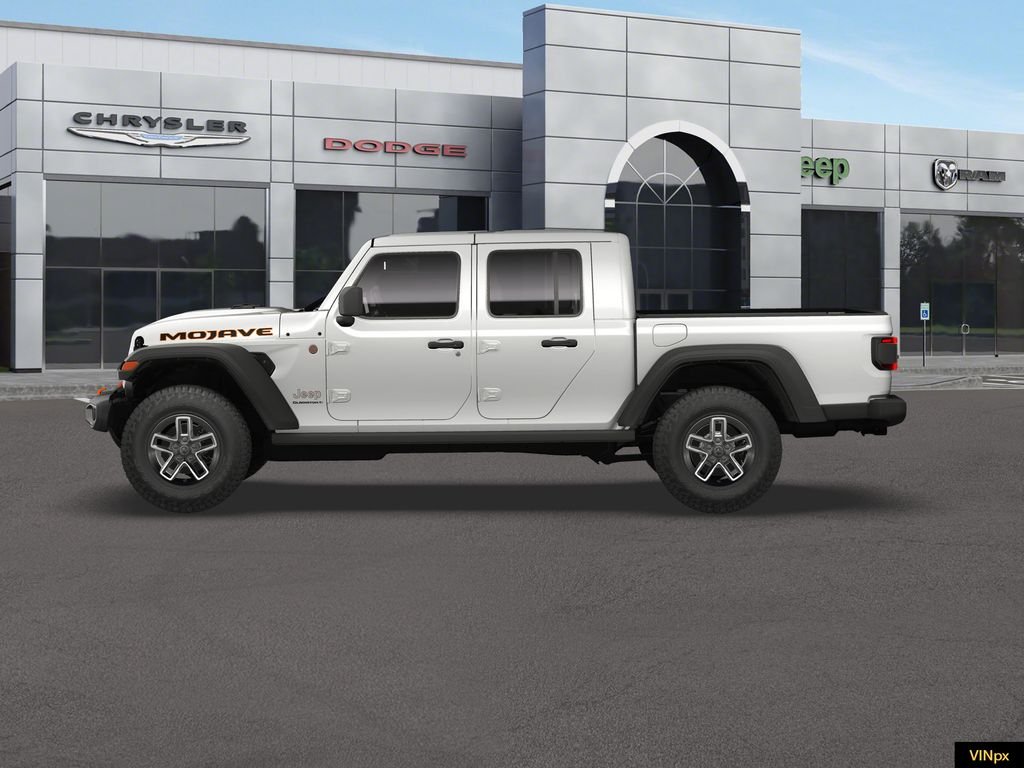 New 2026 Bright White Clear-Coat Exterior Paint Jeep Mojave image 3
