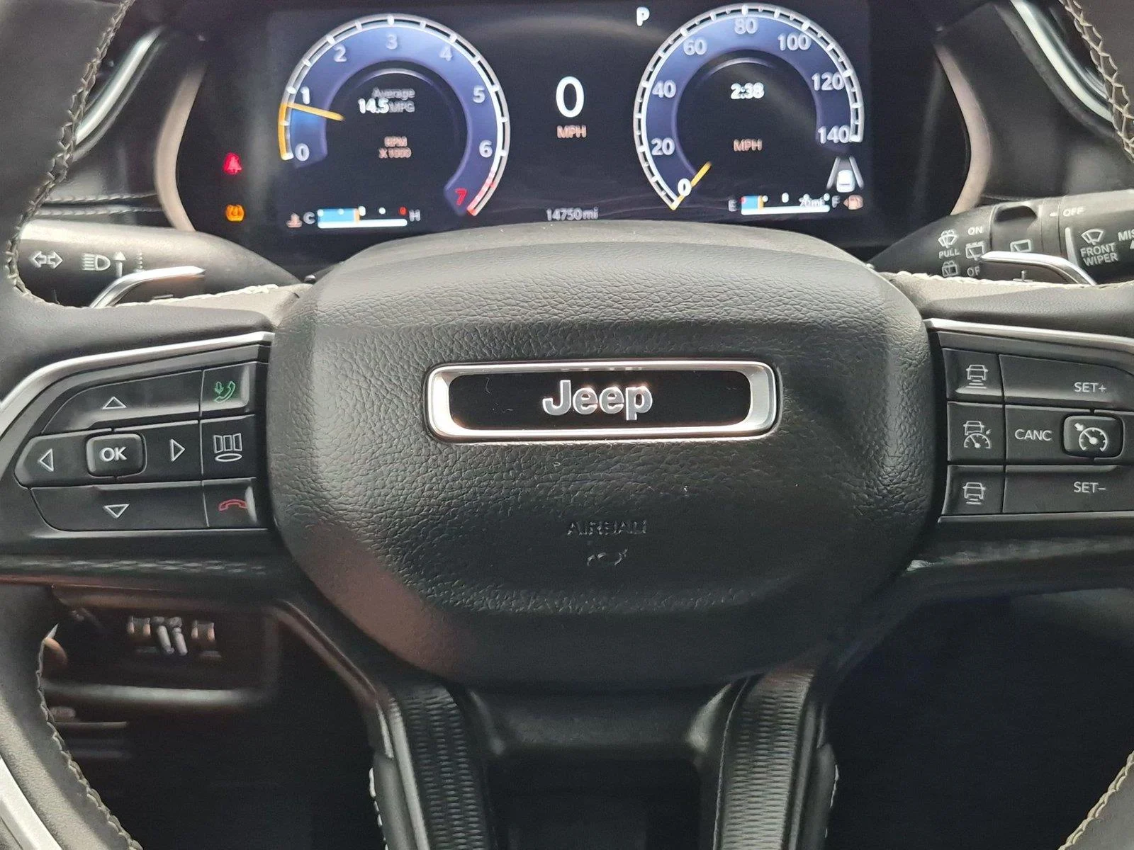 Used 2024 Bright White Clearcoat Jeep Laredo image 16