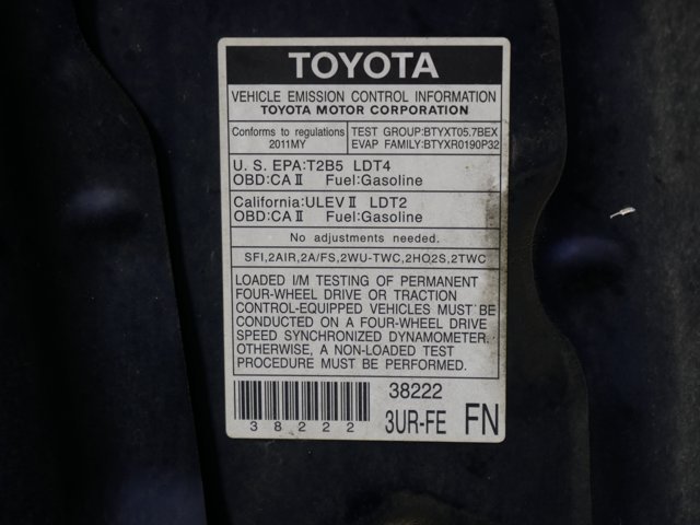 Used 2011 Nautical Blue Metallic Toyota Double Cab SR5 image 29