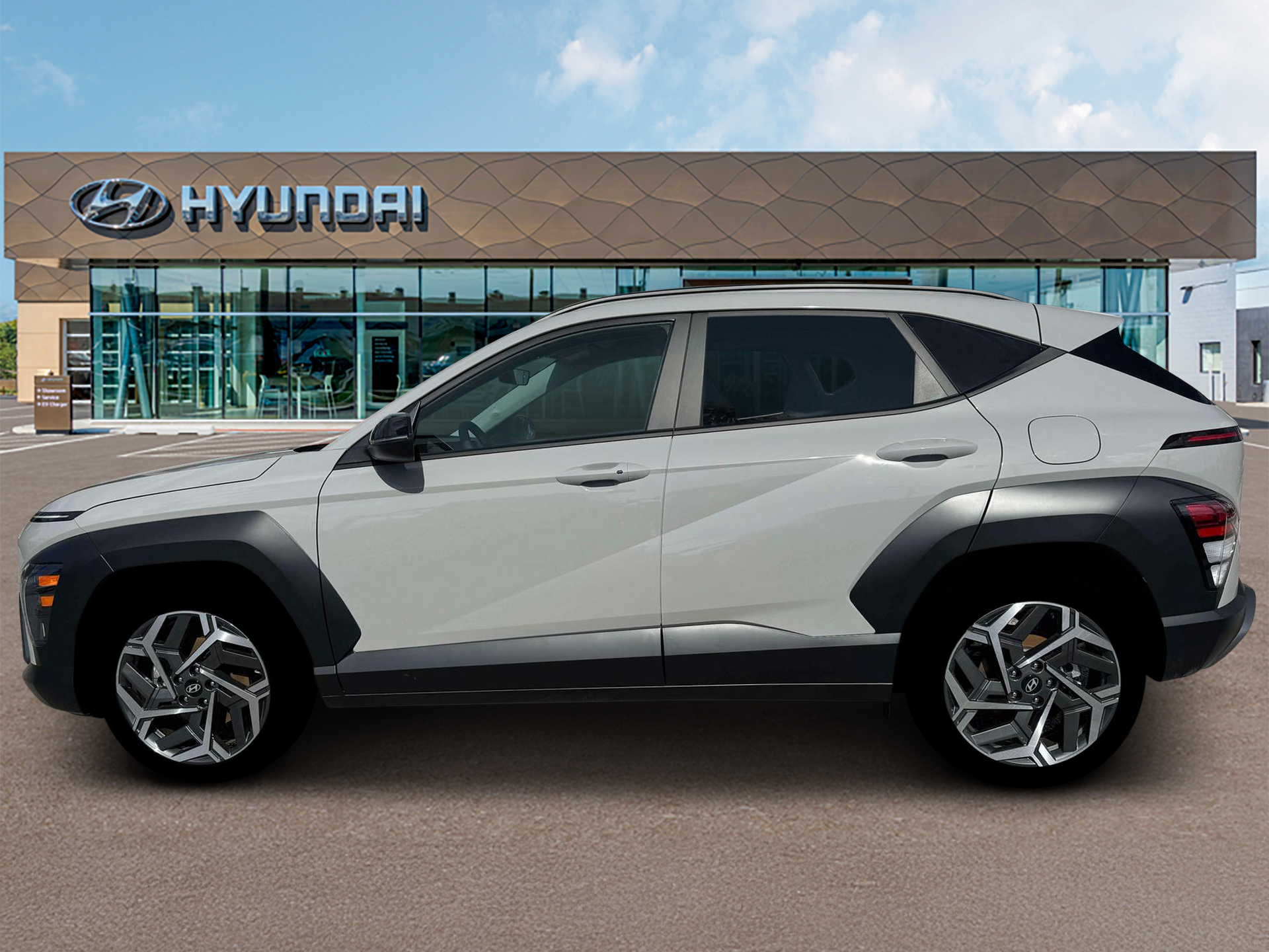 New 2026 Cyber Gray Metallic Hyundai SEL Premium FWD image 3