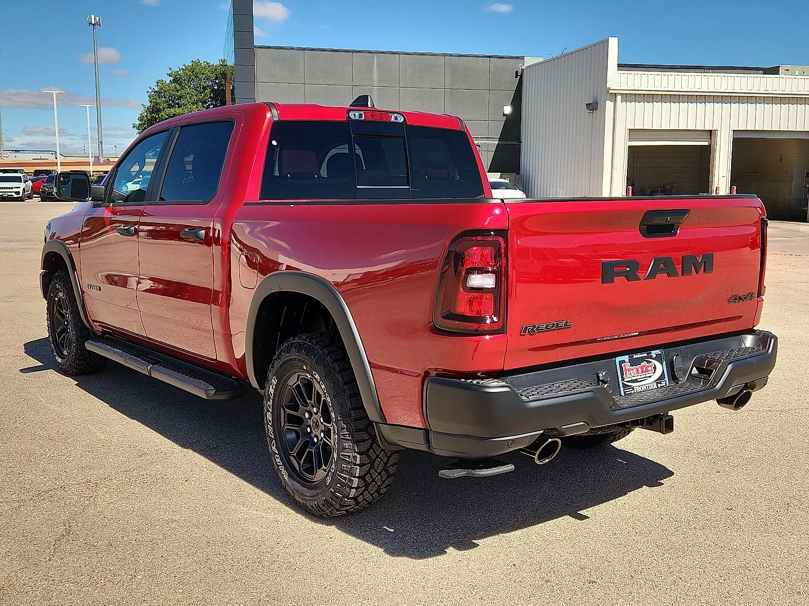 New 2027 Molten Red Pearl-Coat  Paint Ram REBEL CREW CAB 4X4 5