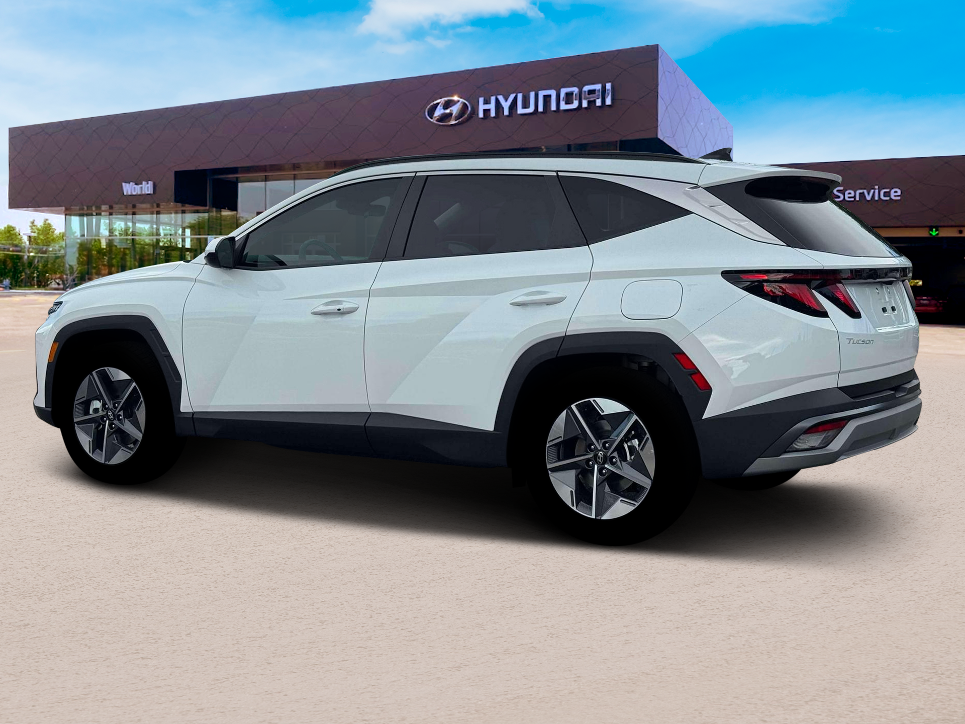 New 2026 Serenity White Pearl Hyundai SEL FWD image 4